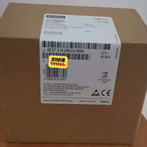 全新6ES7214-2AD23-0XB0 产品