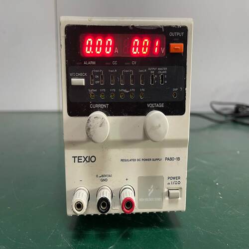（设备配件）德士 TEXIO 线性精密直流电源 PA80-18 实物拍摄