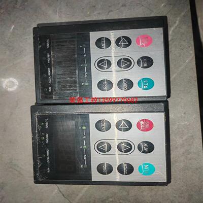 【荣强工控】MVT113GBD1  汇川变频器面板  有一个断了一个退。