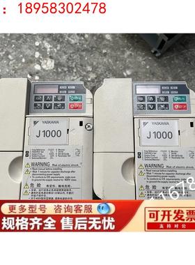 安川J1000变频器CIMR-JBBA0006BBA 220V1.1KW测试包好成色漂亮