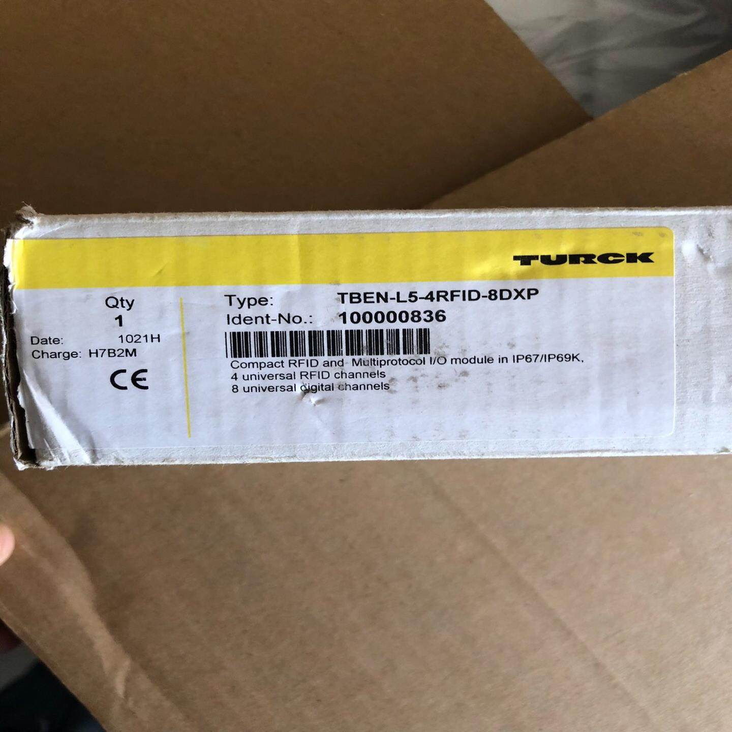 TURCK图尔克模块TBEN一L5一4RFID一8DXP