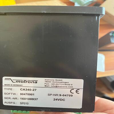 （设备配件）motrona CA340-27 张力放大器，张力表德国门富