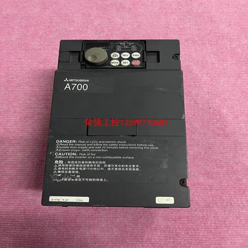 【荣强工控】拆机三菱变频器FR-A740-3.7K-CHT 3.7KW