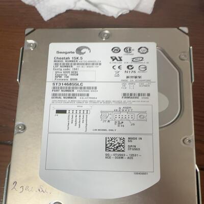 Seagate/希捷 ST3146855LC  服务器 SC