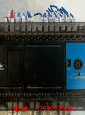 [宏强工控]汇川PLC，H1E-2416MR-XP，功能包好，成色不错，-议价
