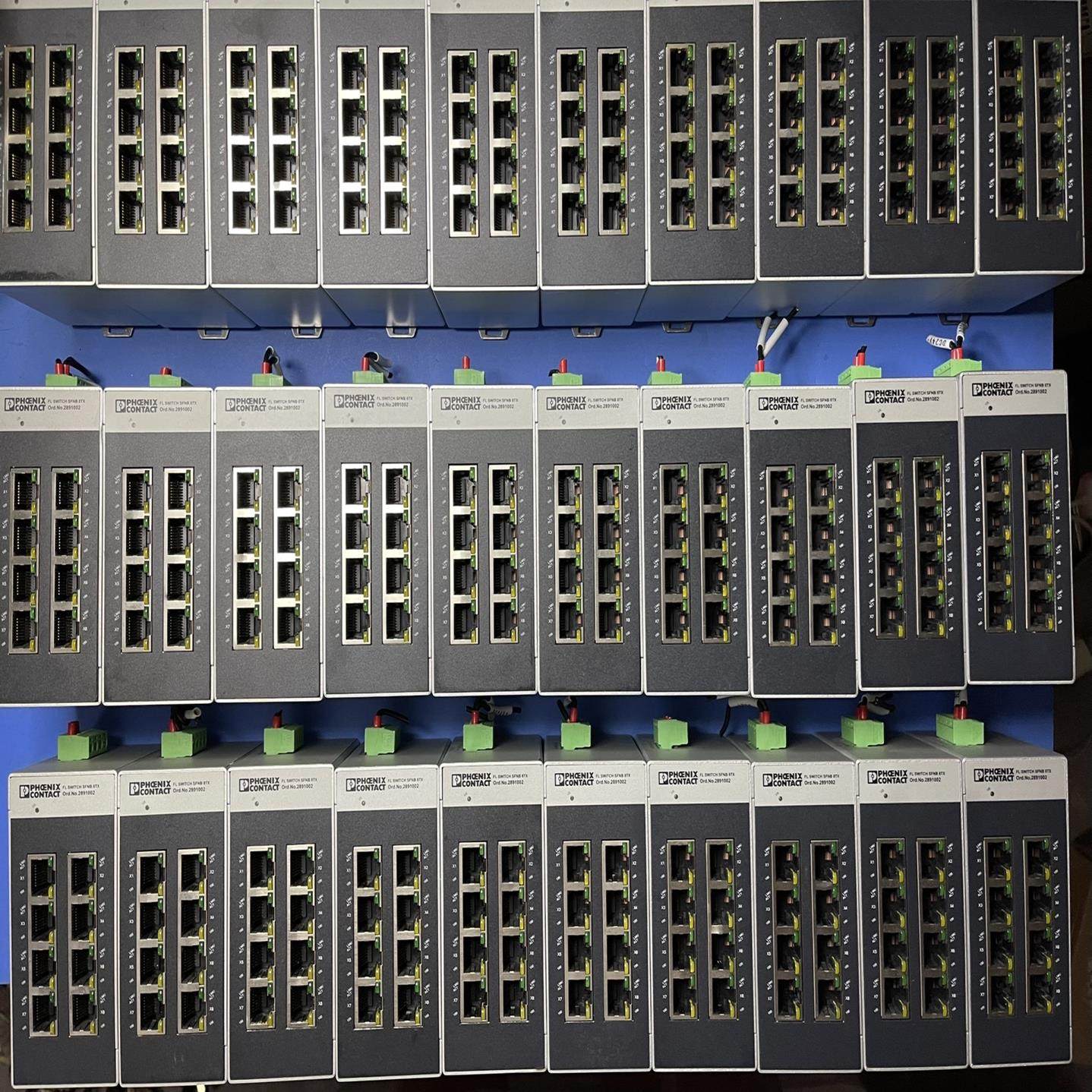 （设备配件）菲尼克斯FL SWITCH SFN 8TX交换机，拆机，功能