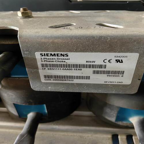 6SN1111-0AA00-1EA0/西门子80KW电抗器