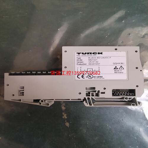 【荣强工控】TURCK图尔克 BL20-E-8DI-24VDC-P 68