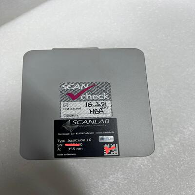 （设备配件）SCANLAB振镜 basicube 10 355nm年份新