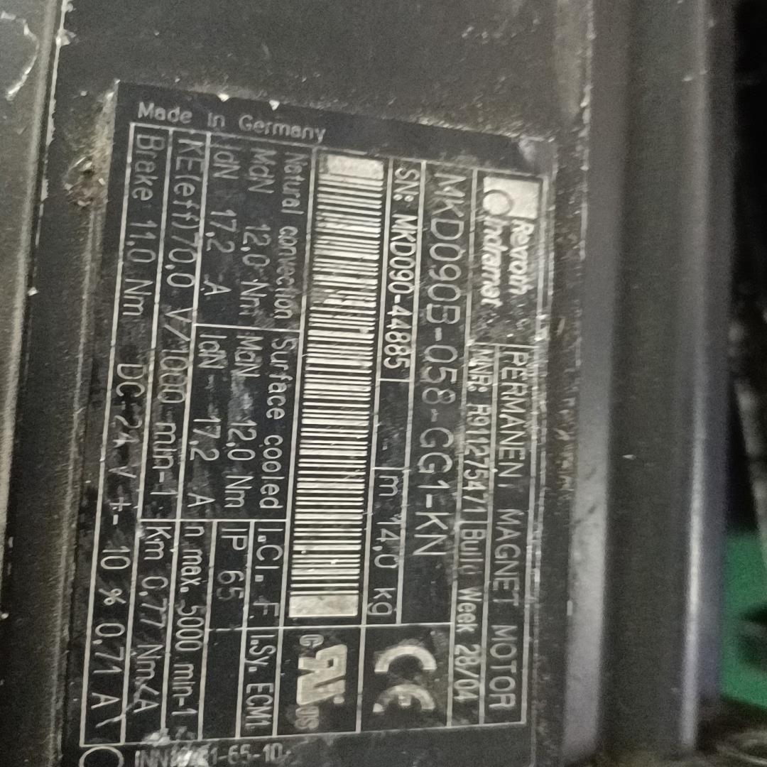 力士乐伺服电机MKD090B-058-GG1-KN 现货议价