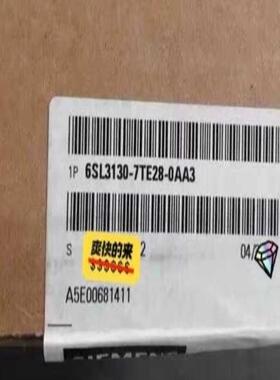 【工控自动化】新到6SL3130-7TE28-0AA3S120电源议价