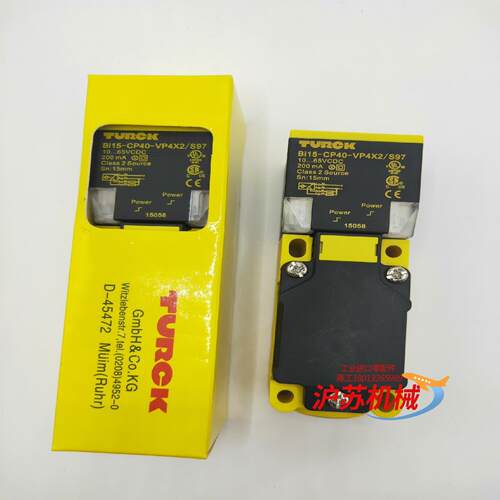 全新图尔克接近开关Bi15-CP40-VP4X2/S97传感
