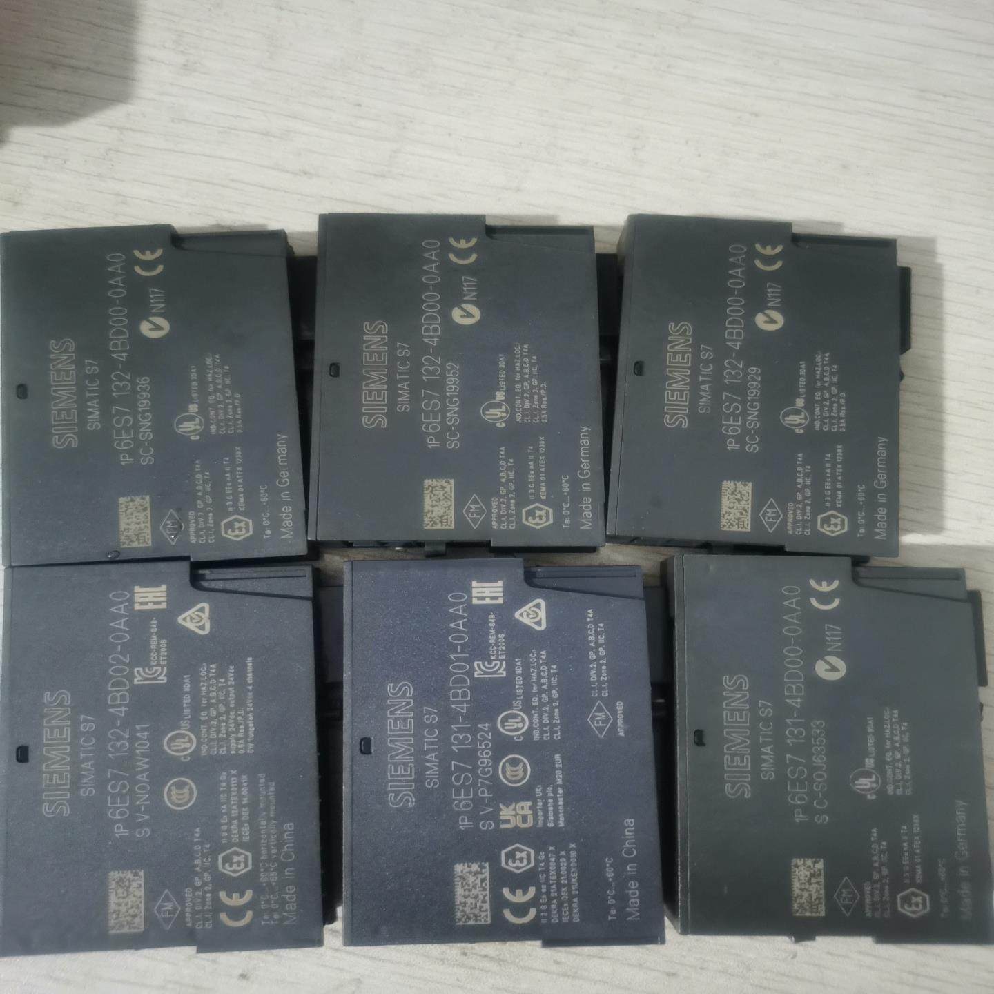 西门子二手拆机的，实拍如图，6个，具体型号自己看，包邮