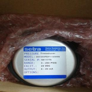 20mA输出 全 250psi setra西特压力范围0