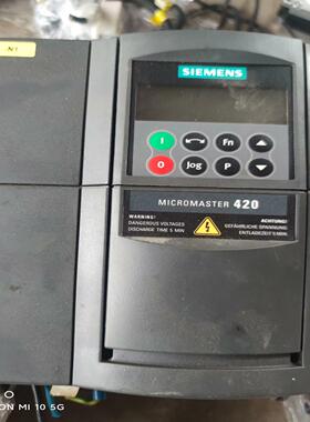 [德峰]西门子 6SE6420-2AB21-1BA1变频器，拆机一个