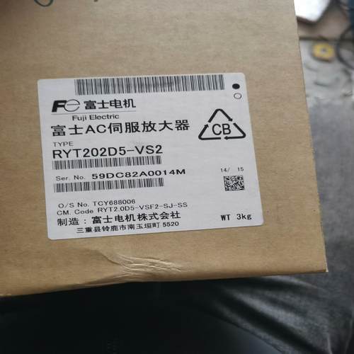 富士AC伺服放大器全新原装正品RYT202D5-VS