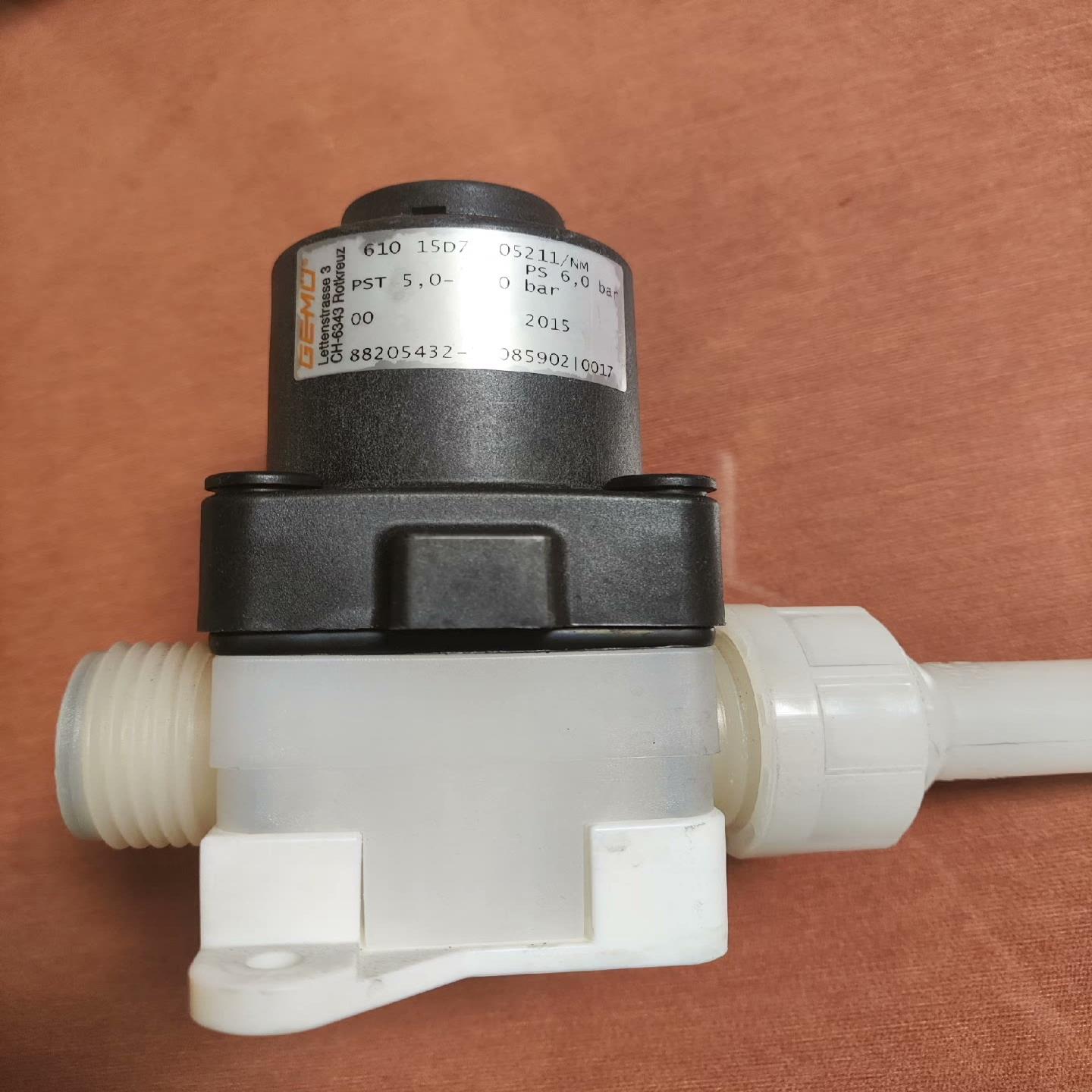 德国GEMU防腐耐酸碱PVDF盖米气动阀 DN15D拆机件