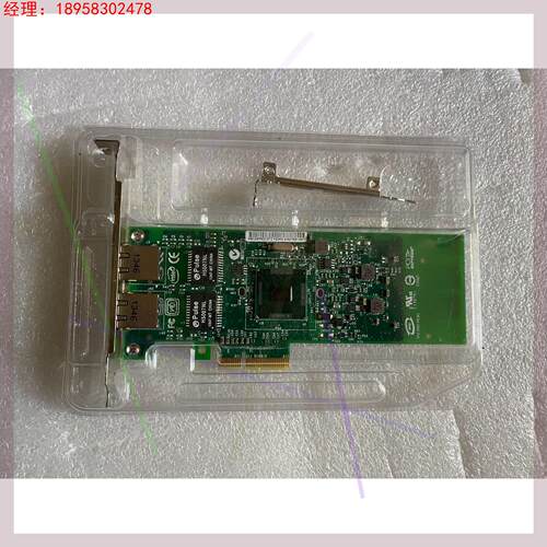 原厂intel E1G42ETBLK 双口千兆电口网卡 82