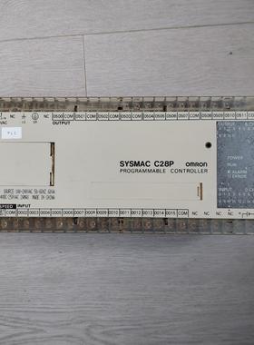 omron欧姆龙SYSMAC C28P PLC折机一台，成色