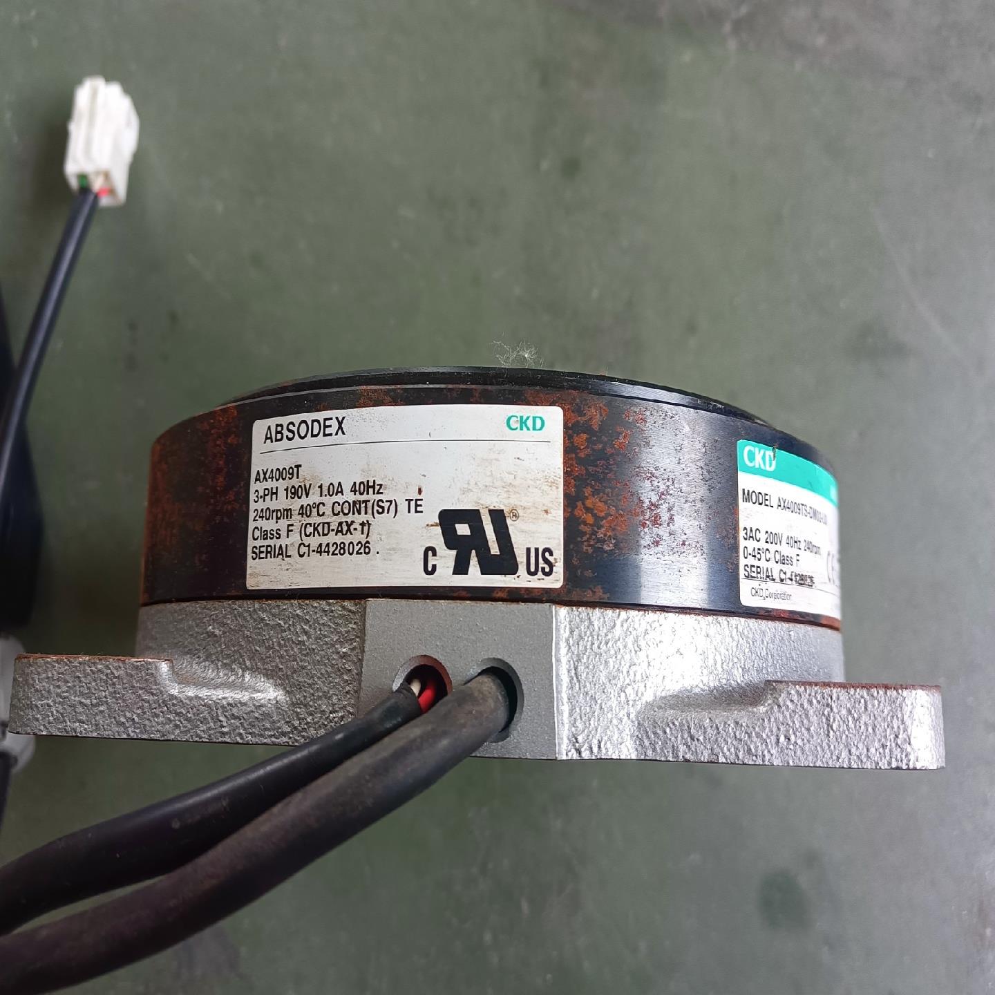 原装CKD 转盘 新dd马达ax4009TS精密伺服马达 现