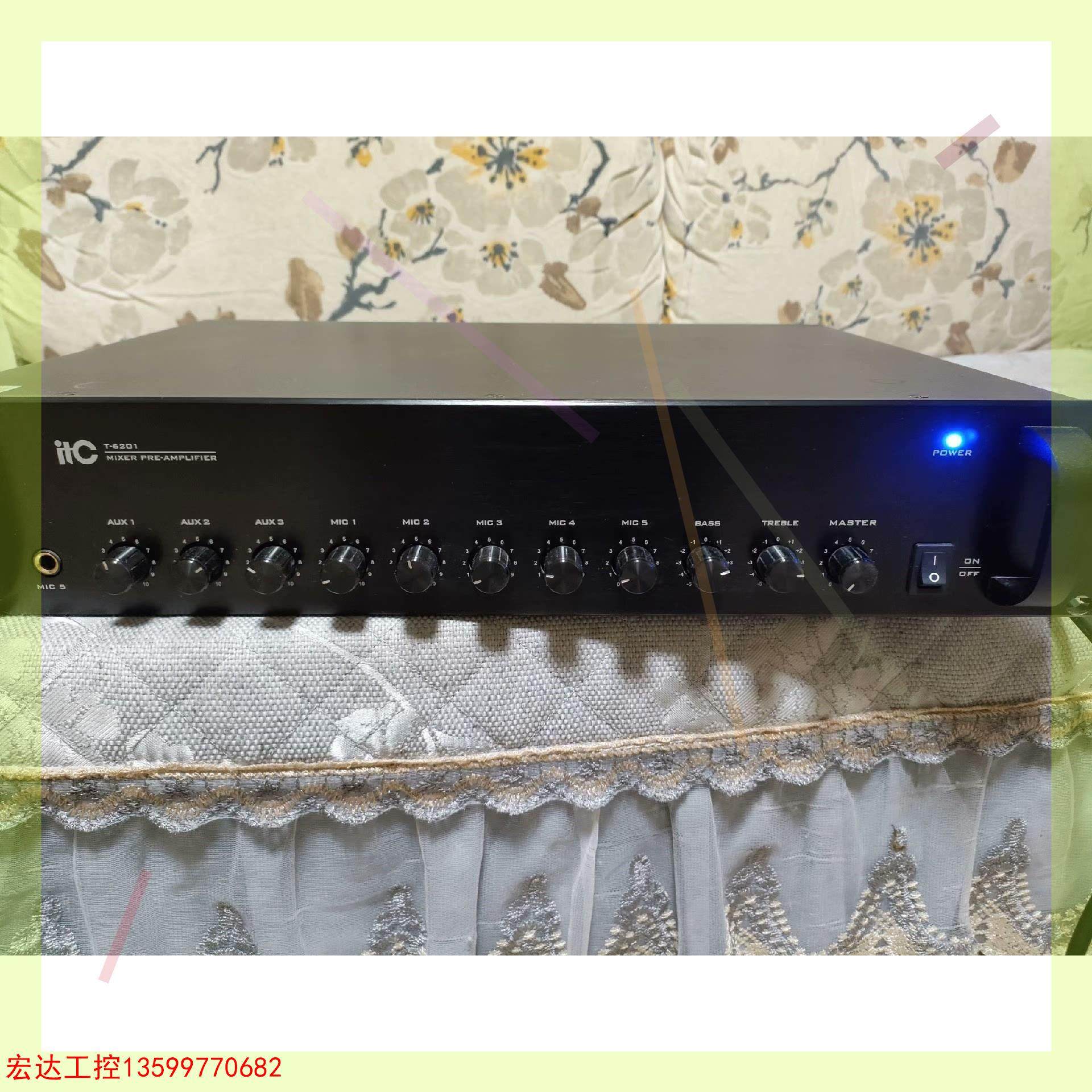 itc t-6201会议广播系统类 前置放大器,安装基本没使-议价