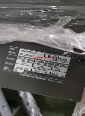 【荣强工控】富士变频器3台，FRN45VG7S-4TK2 2台，RHC1