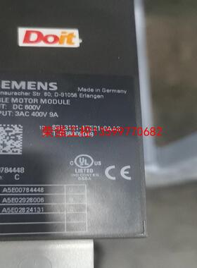 【荣强工控】6SL3121-1TE21-0AA3  西门子9A