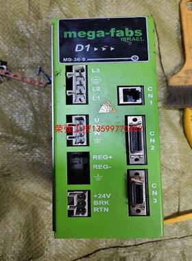 【荣强工控】上银驱动器MD-36-S的实物拍摄如图，有一个