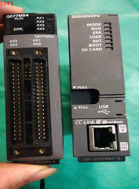 三菱QD77MS4原装正品，成色99新，实物拍摄功能完好，顺