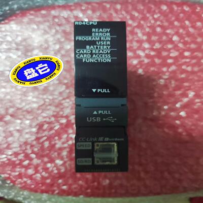 三菱原装正品R系列CPU，R04CPU，全新裸机，实图拍摄，