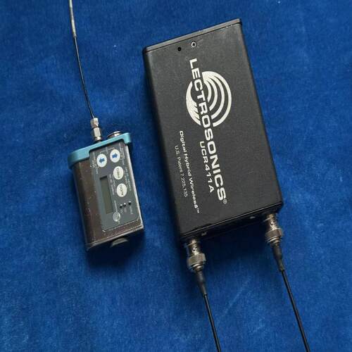 Lectrosonics莱克SMV/411A，发射带背光，2