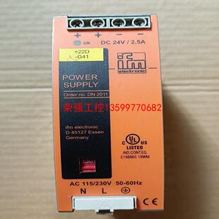 【荣强工控】ifm易福门电源 DN2011 DC24V/2.5A 1
