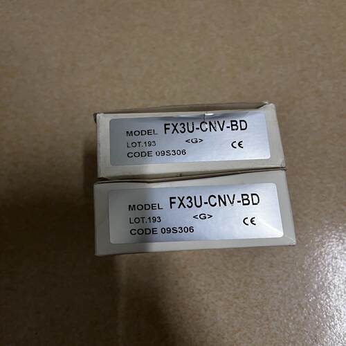 FX3U-CNV-BD 通讯板，全新未使用过。