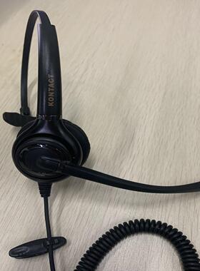 康达特kj-281nc/qd高端降噪单边话务员耳麦耳机