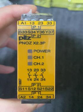 继电器PILZ皮尔兹PNOZ X2.3P序列号777304安