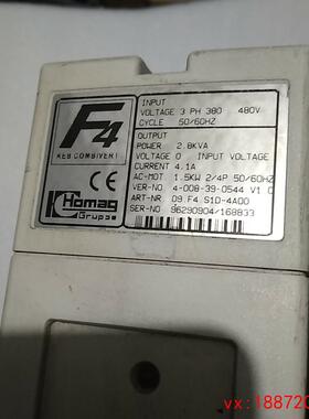 议价：科比变频器07 F4 S1D-4A00和09 F4 S1D-