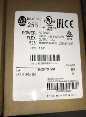 AB变频器25a/25b/25c-E1p7/E3P0/E4P