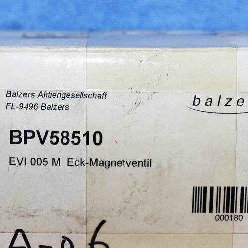 Balzers/Pfeiffer普发真空阀EVI 005 M