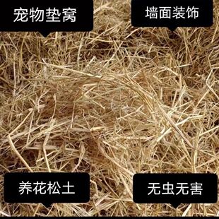 稻草干草宠物保暖鸡狗猫鸟动物冬季鹦鹉窝垫批发天然保温产箱防寒