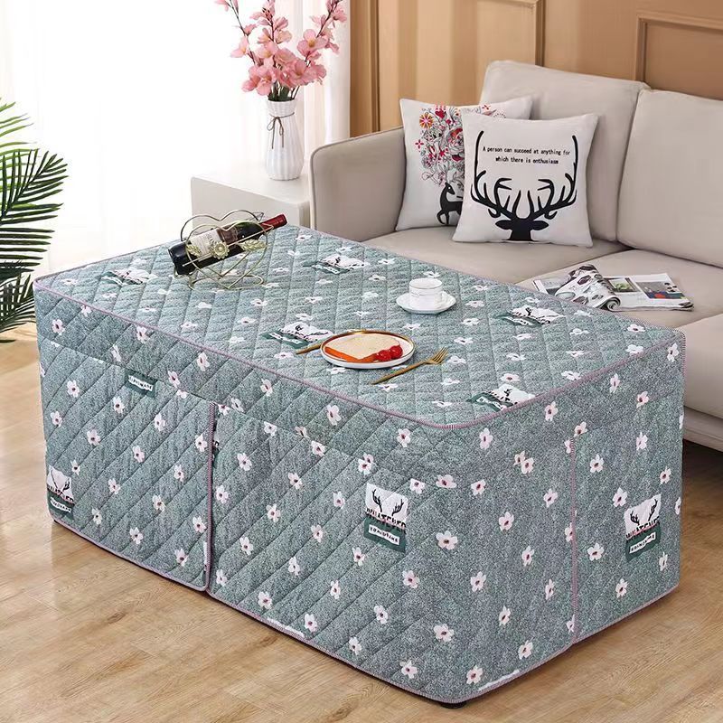 烤火桌子罩套被子长方形桌布