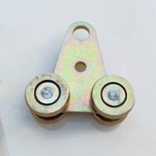 滑车 重型工业吊轮吊轨定滑轮悬臂起重吊轮机械轴承平移门滑轨板式
