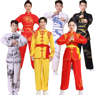 成人打鼓服中国风武术服