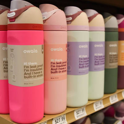 owala freesip 24OZ Stainless steel straw thermos mug