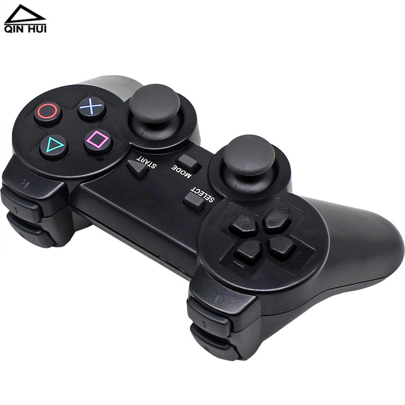 PS2 무선 게임 컨트롤러 듀얼 진동 8 미터 거리 스마트 자동차 로봇 원격 제어 수신기 2.4G