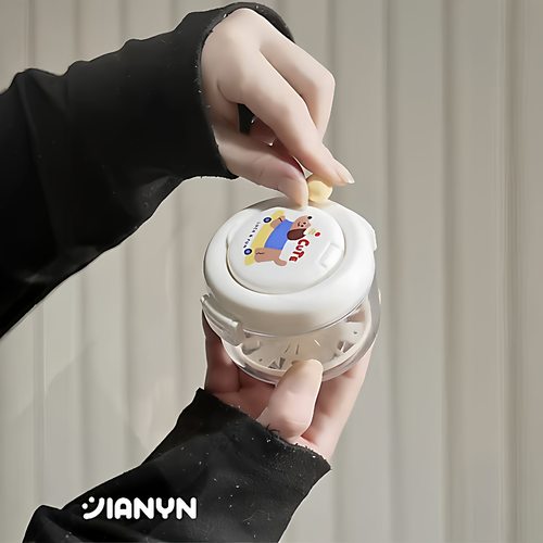 腊肠小狗牙套清洗机隐形收纳盒