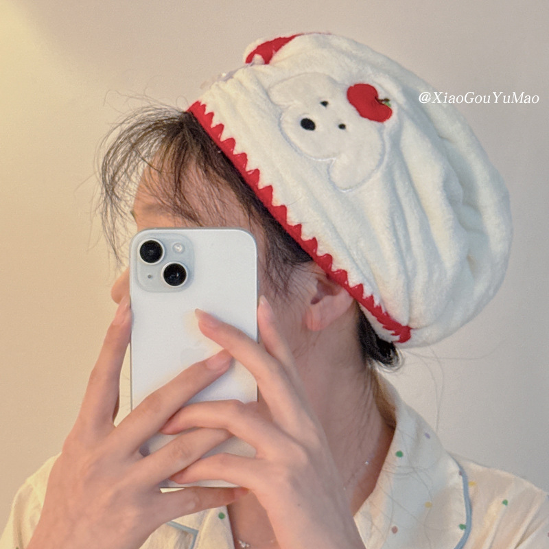 学生洗头不掉毛包头巾儿童浴帽