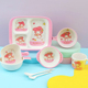 美乐蒂儿童碗三丽鸥餐具女童吃饭专用碗宝宝辅食碗可爱分餐盘水杯