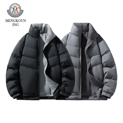 蒙口宁防寒锁温加厚保暖羽绒服男女款2025冬季新款百搭面包服外套