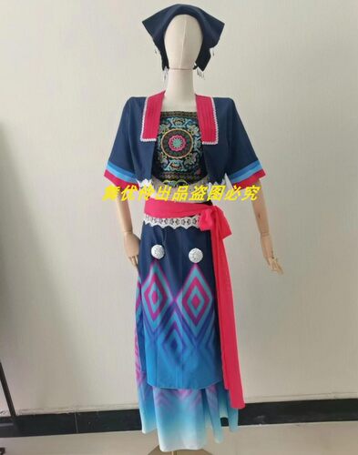 生生回响声声少数民族舞蹈服