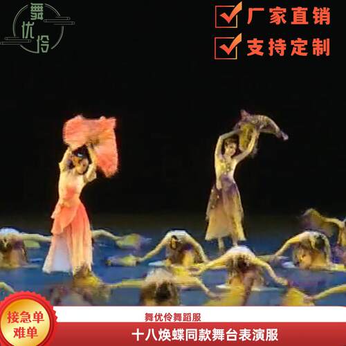 《十八焕蝶》舞蹈演出表演服